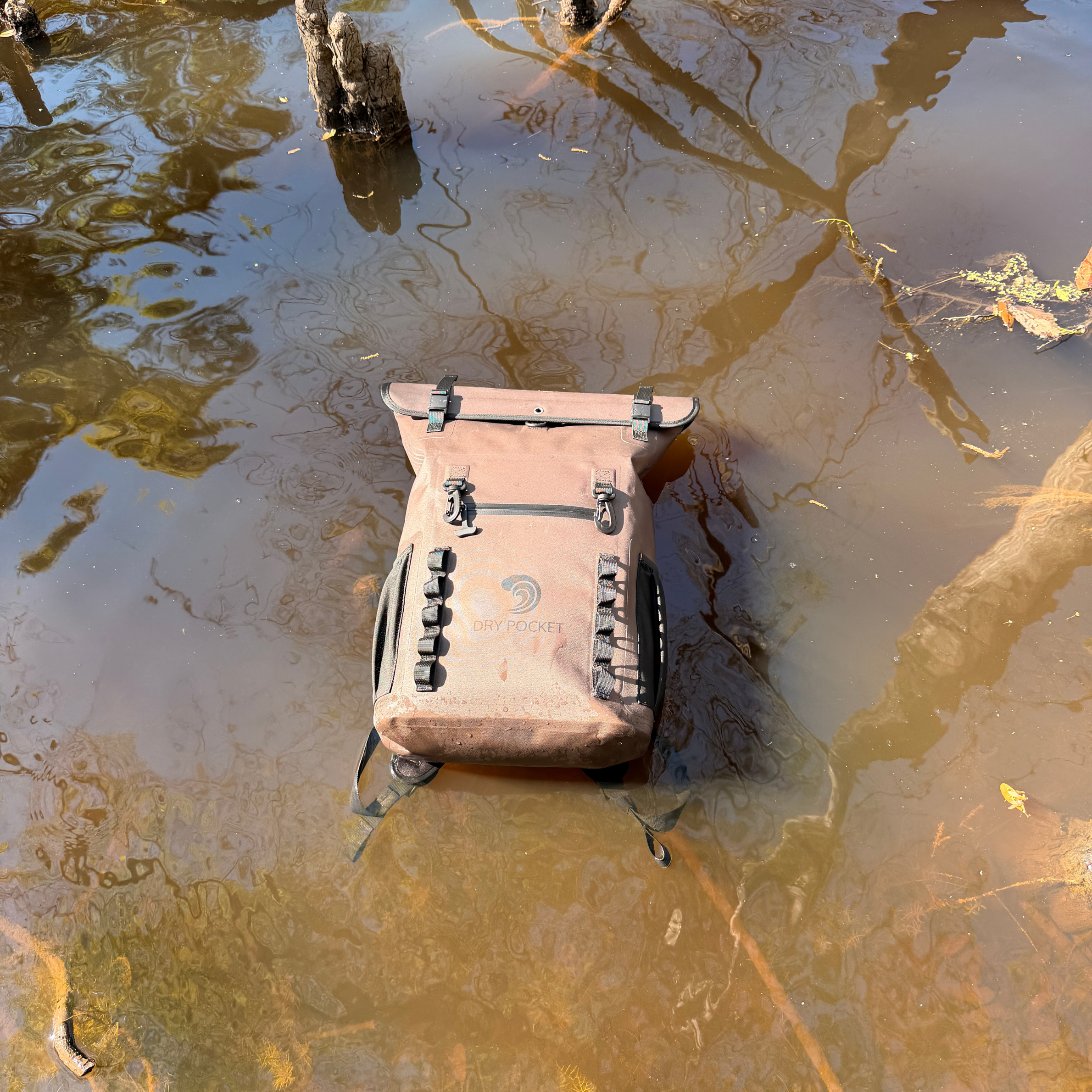 [PRE-ORDER] Waterproof Floating Backpack Dry Bag - Olive Night Arriving August