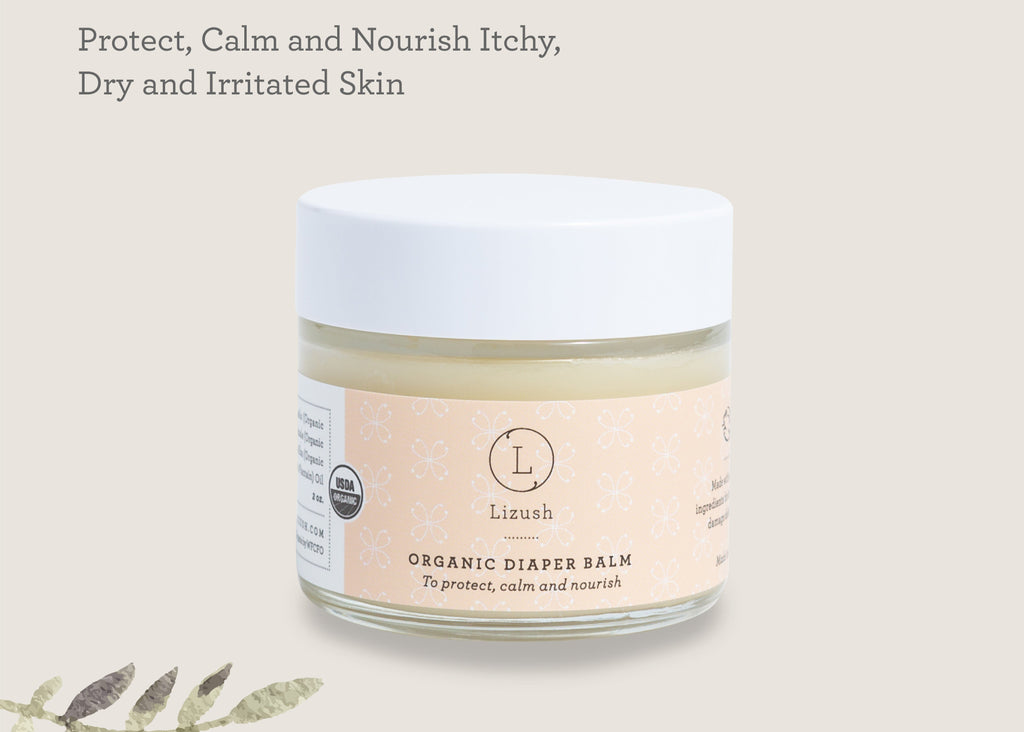 Organic Diaper Balm: To protect, calm, and nourish.