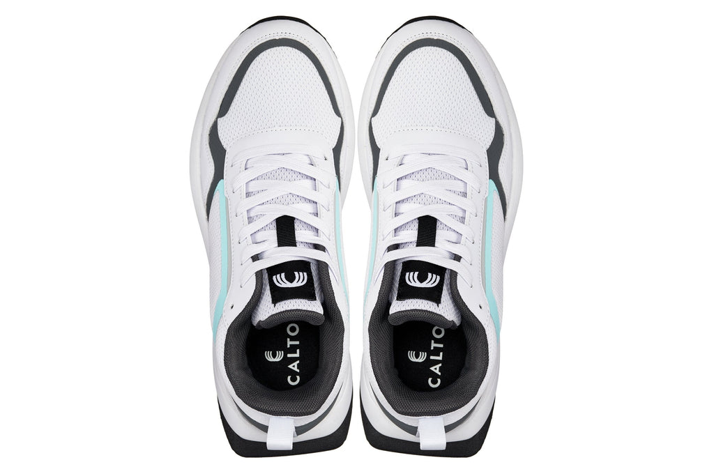 CALTO - Q151  - 2.4 Inches Taller (White/Grey)