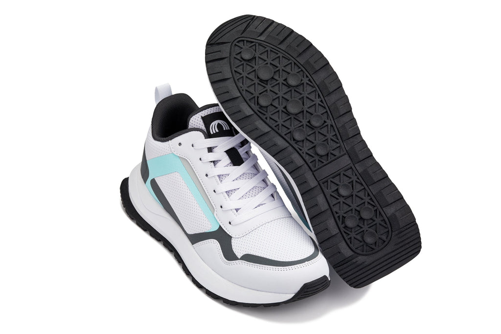 CALTO - Q151  - 2.4 Inches Taller (White/Grey)