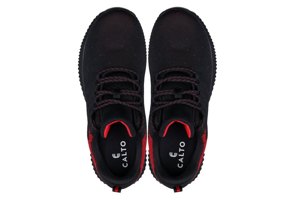 CALTO - Q215 - 2.8 Inches Taller (Black/Red) - Ultra Lightweight