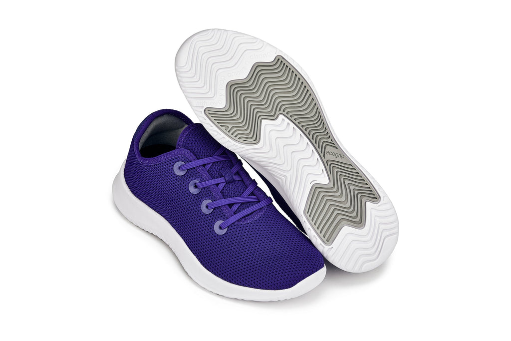 CALTO - Q404 - 2.4 Inches Taller (Cobalt) - Ultra Lightweight Knitted Sneakers