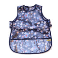 Navy Flower Bib