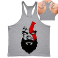 Spartan Print Men's Gym Tank Tops