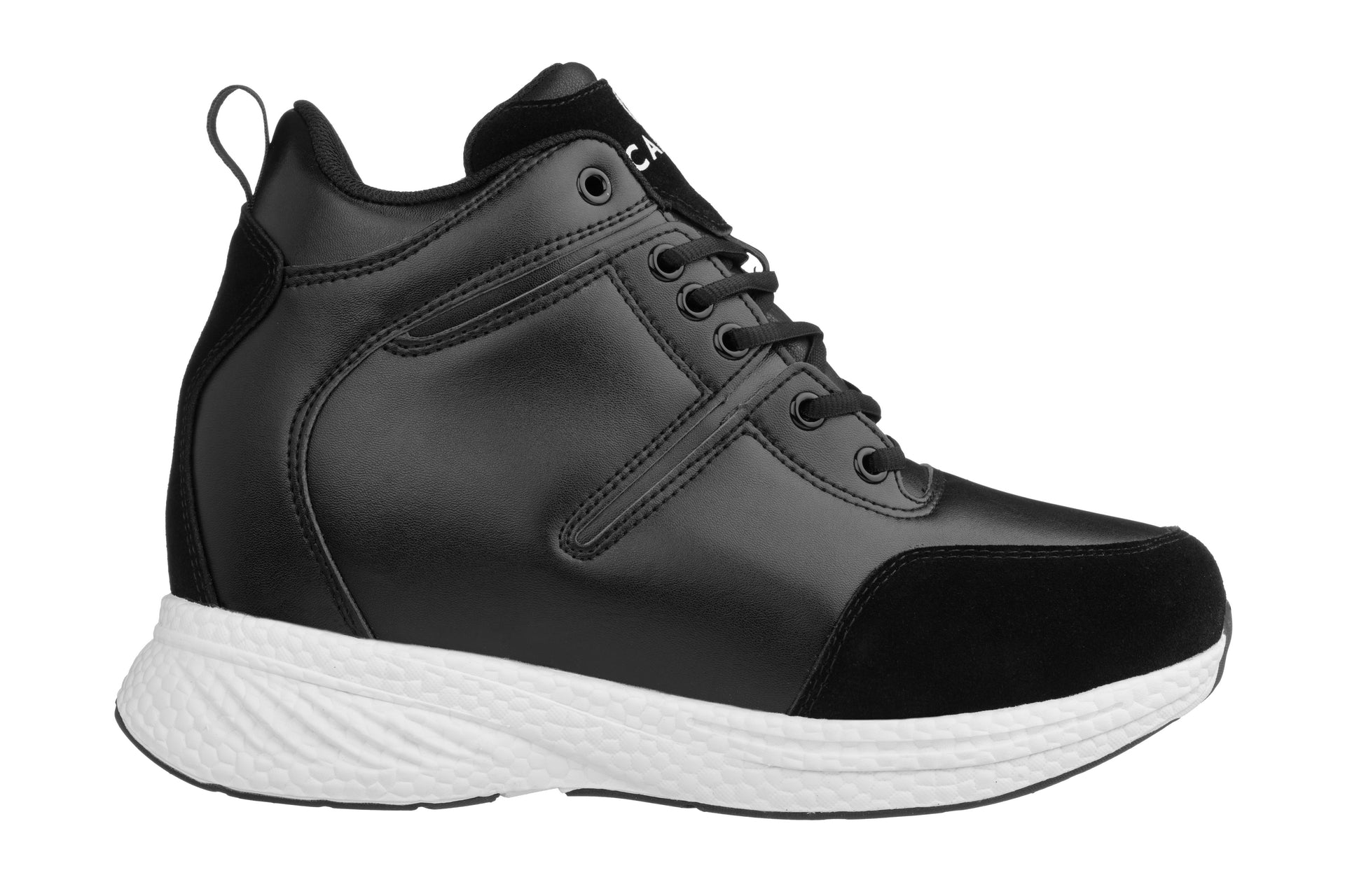 (Black) - High - Top Sneakers