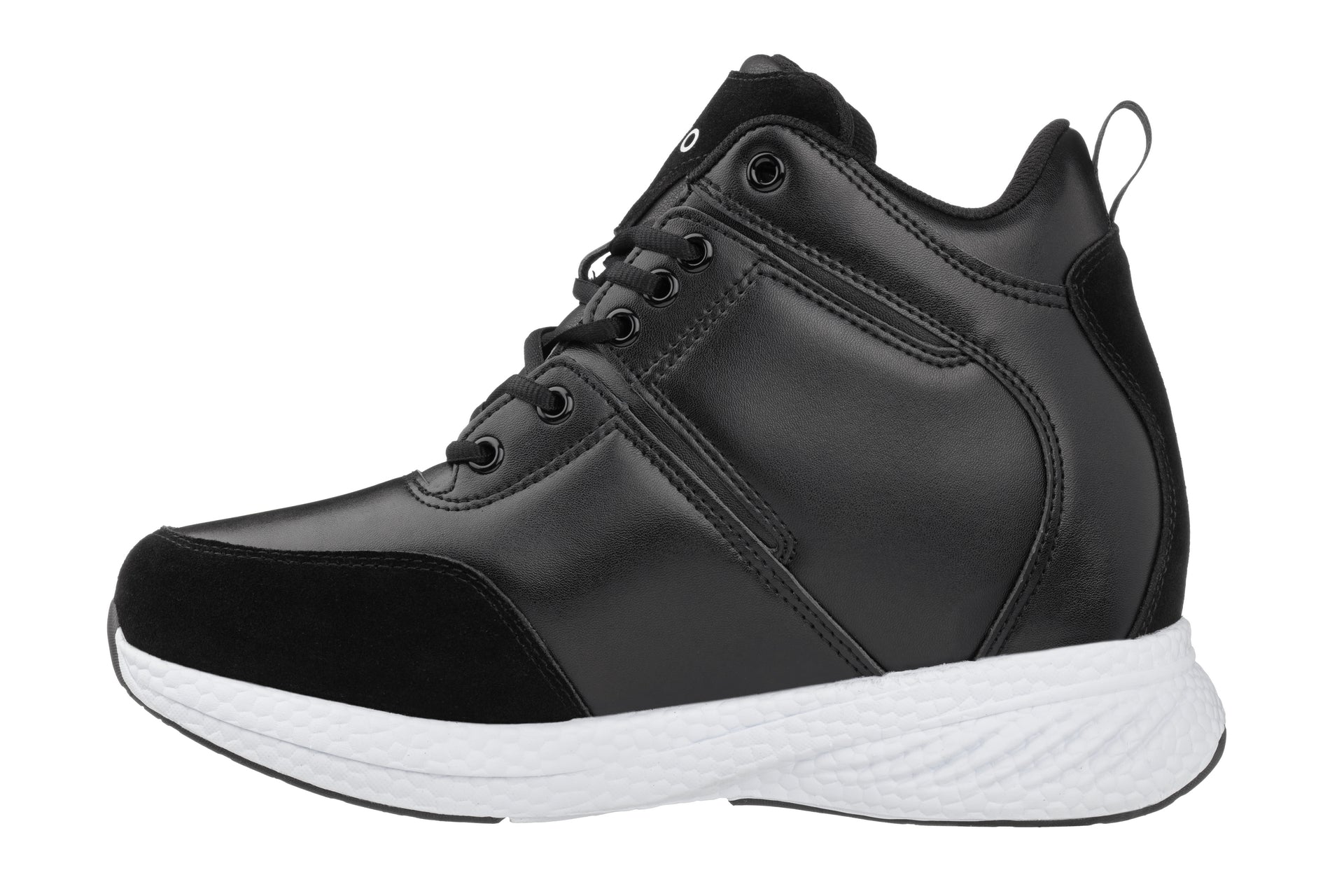 (Black) - High - Top Sneakers