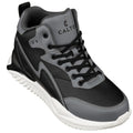 Men's Black & Grey Lightweight Sneakers S3061