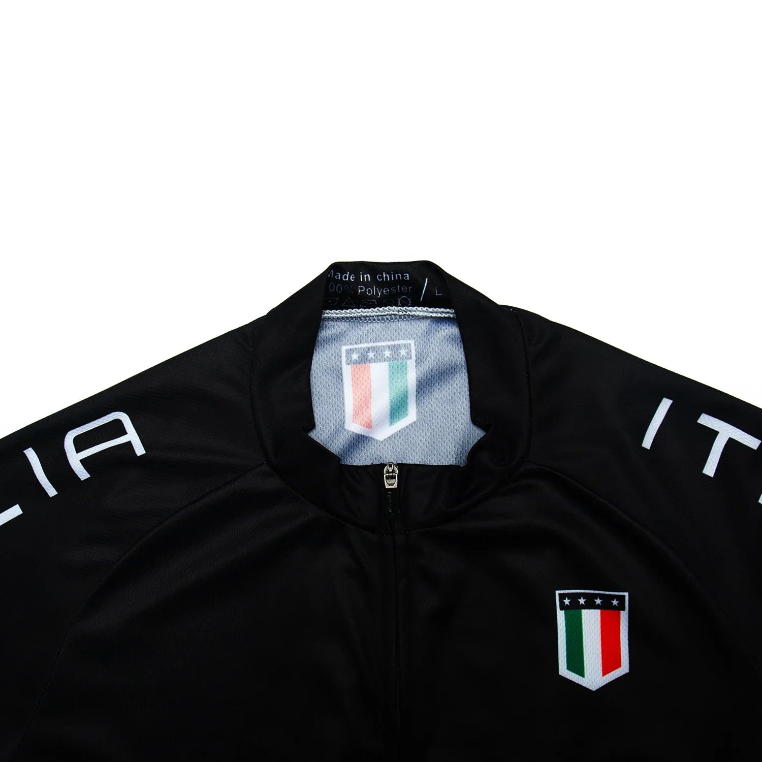 Mens Cycling Jersey Classic Black Cycling Racing Tops Short Sleeve