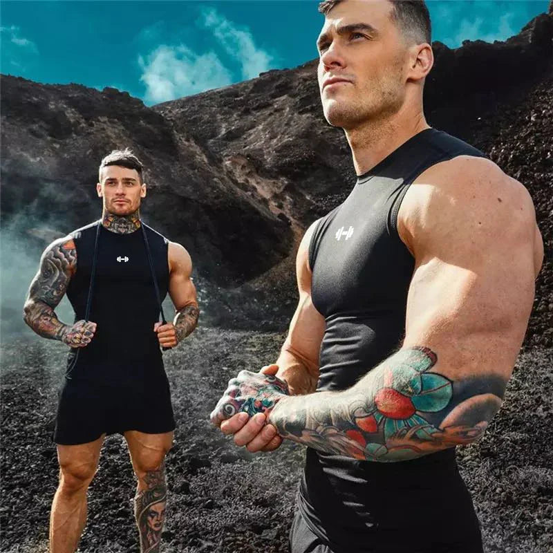 Men's Compression Running Vest - Quick Drying