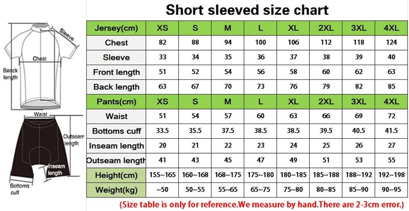 Mens Cycling Jersey Classic Black Cycling Racing Tops Short Sleeve
