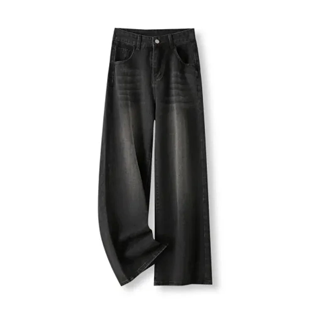 Bell Bottom Plus-size Female Denim Trousers