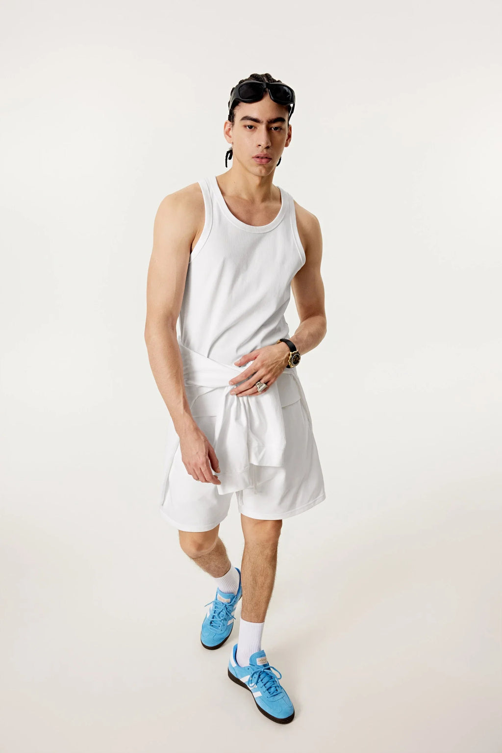 Summer Tank Top – Minimalist, Loose-Fit Workout Vest