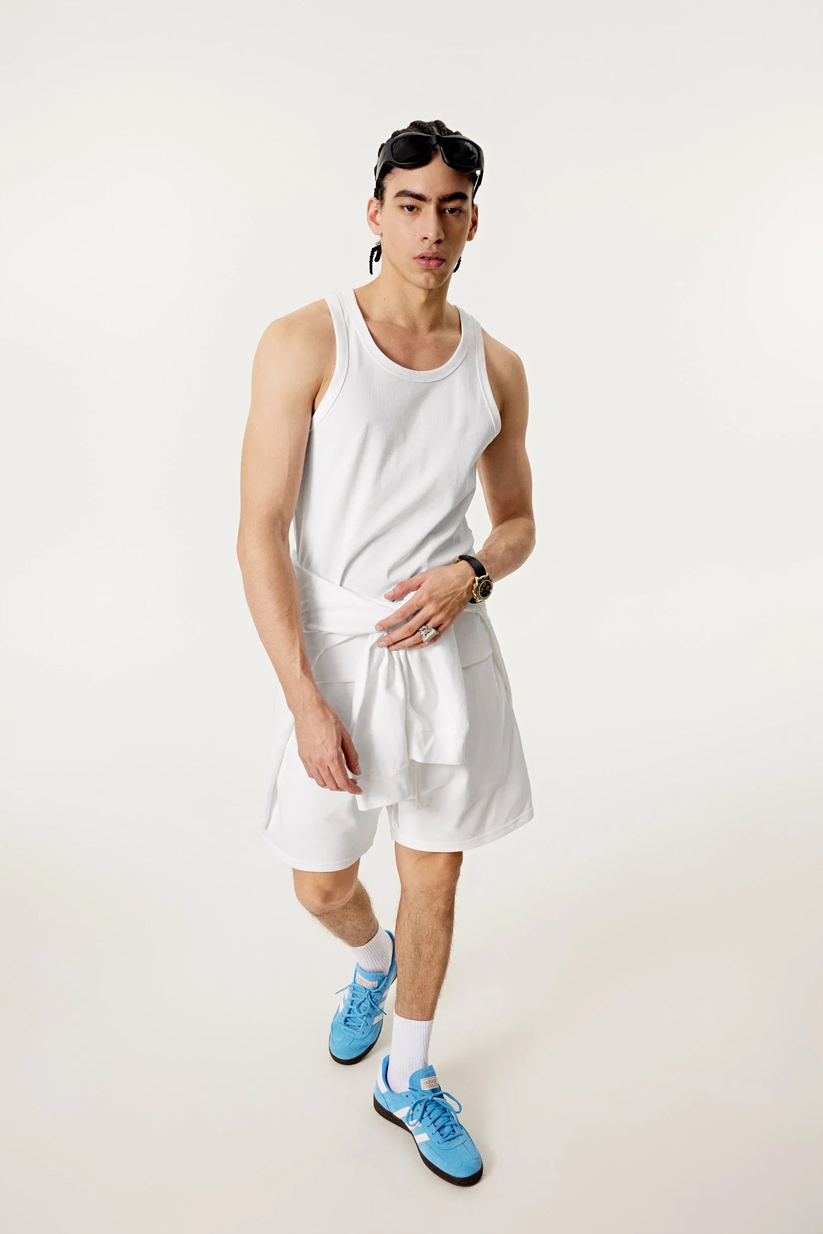Summer Tank Top – Minimalist, Loose-Fit Workout Vest