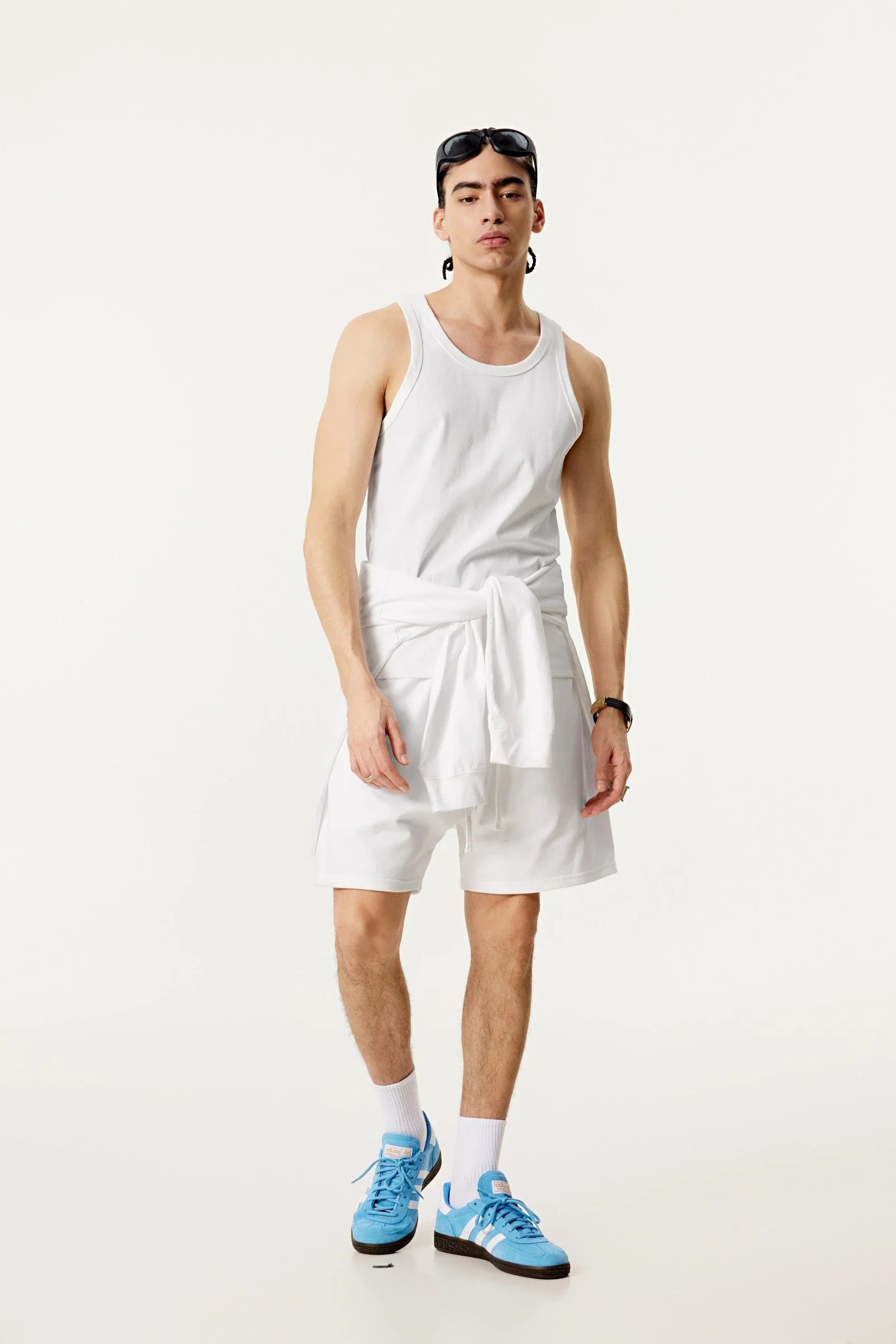 Summer Tank Top – Minimalist, Loose-Fit Workout Vest