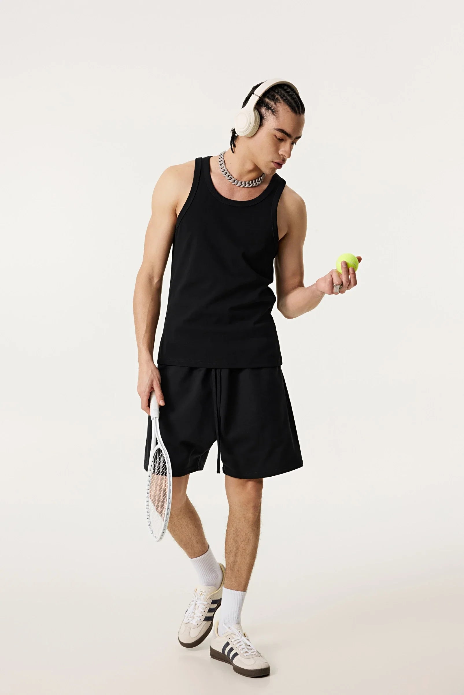 Summer Tank Top – Minimalist, Loose-Fit Workout Vest