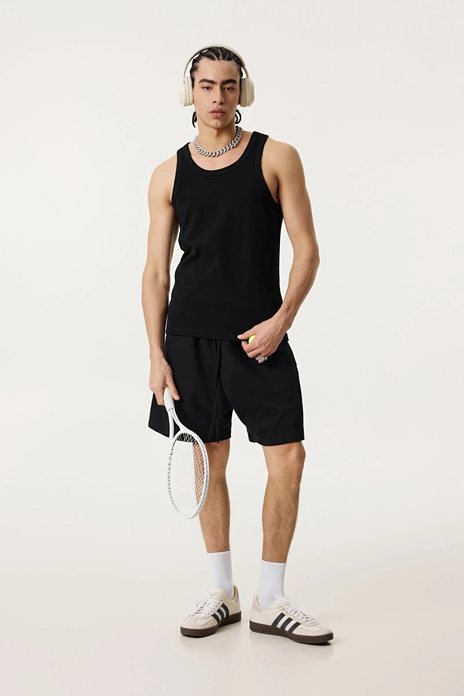 Summer Tank Top – Minimalist, Loose-Fit Workout Vest