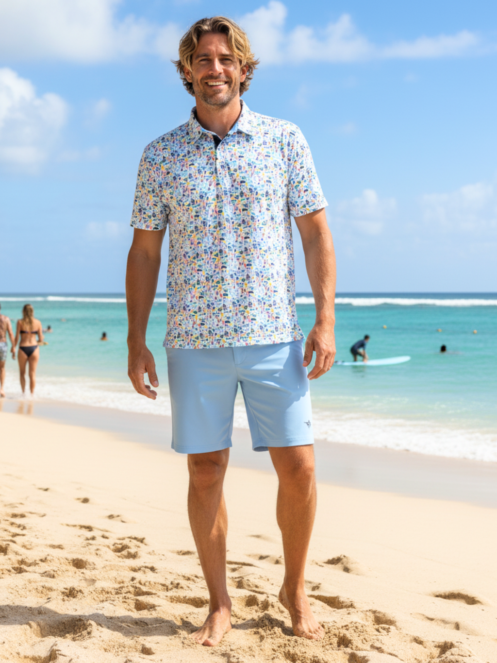 Surfs Up Polo
