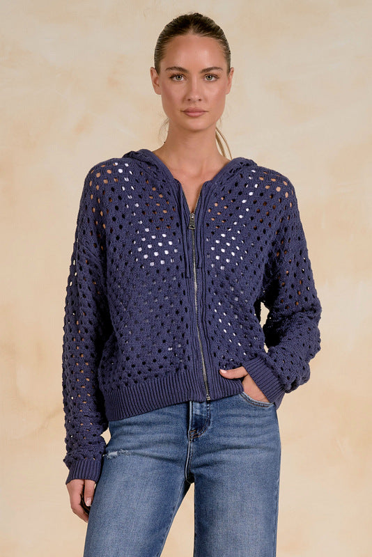 Ava Hoodie Cardigan
