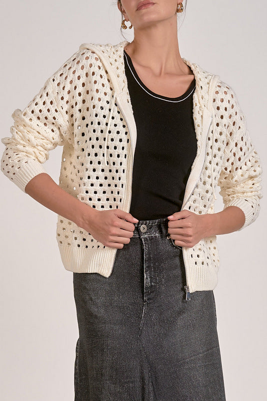 Ava Hoodie Cardigan