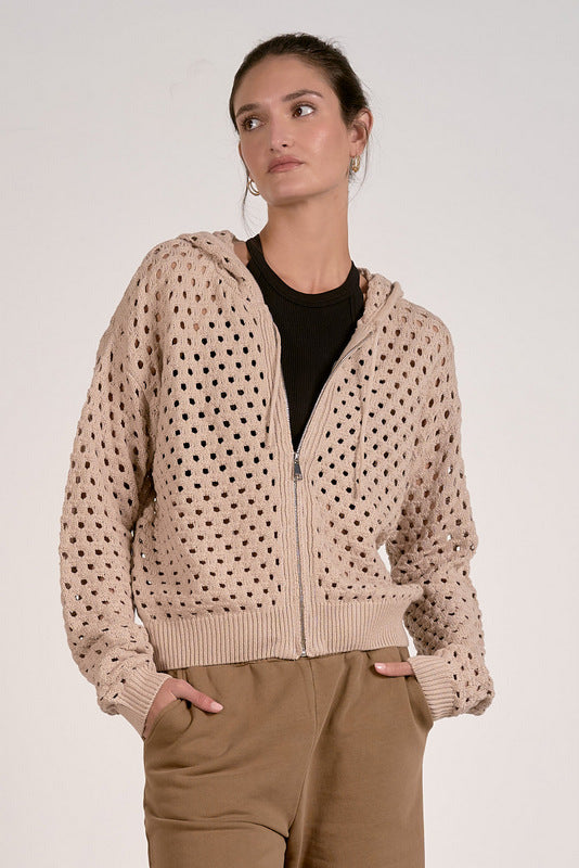 Ava Hoodie Cardigan