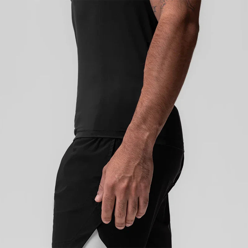 Men's Running Compression Tank Tops Quick Dry
