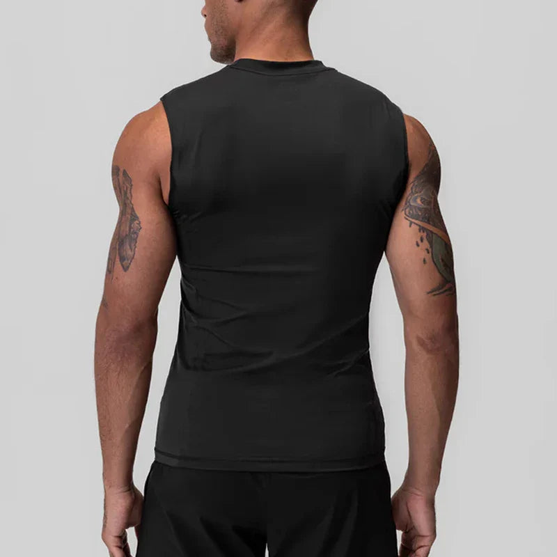 Men's Running Compression Tank Tops Quick Dry