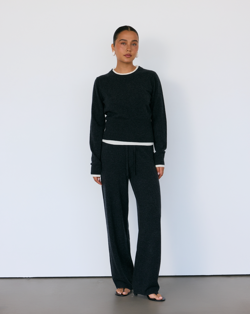 Tove Layered Cashmere Crewneck
