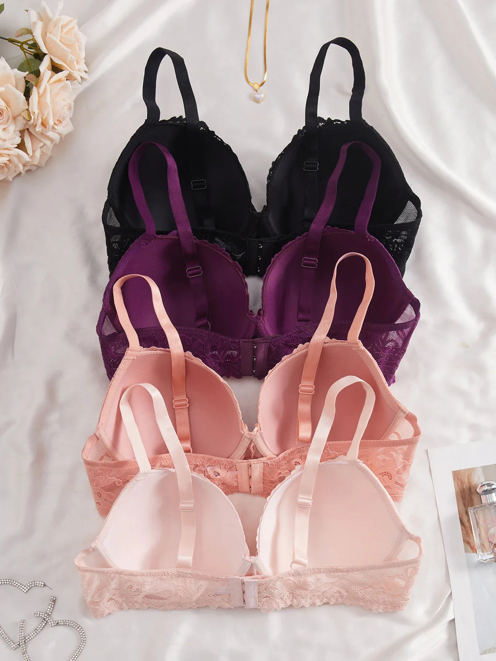 Curve Lace Bra - 4-Pack
