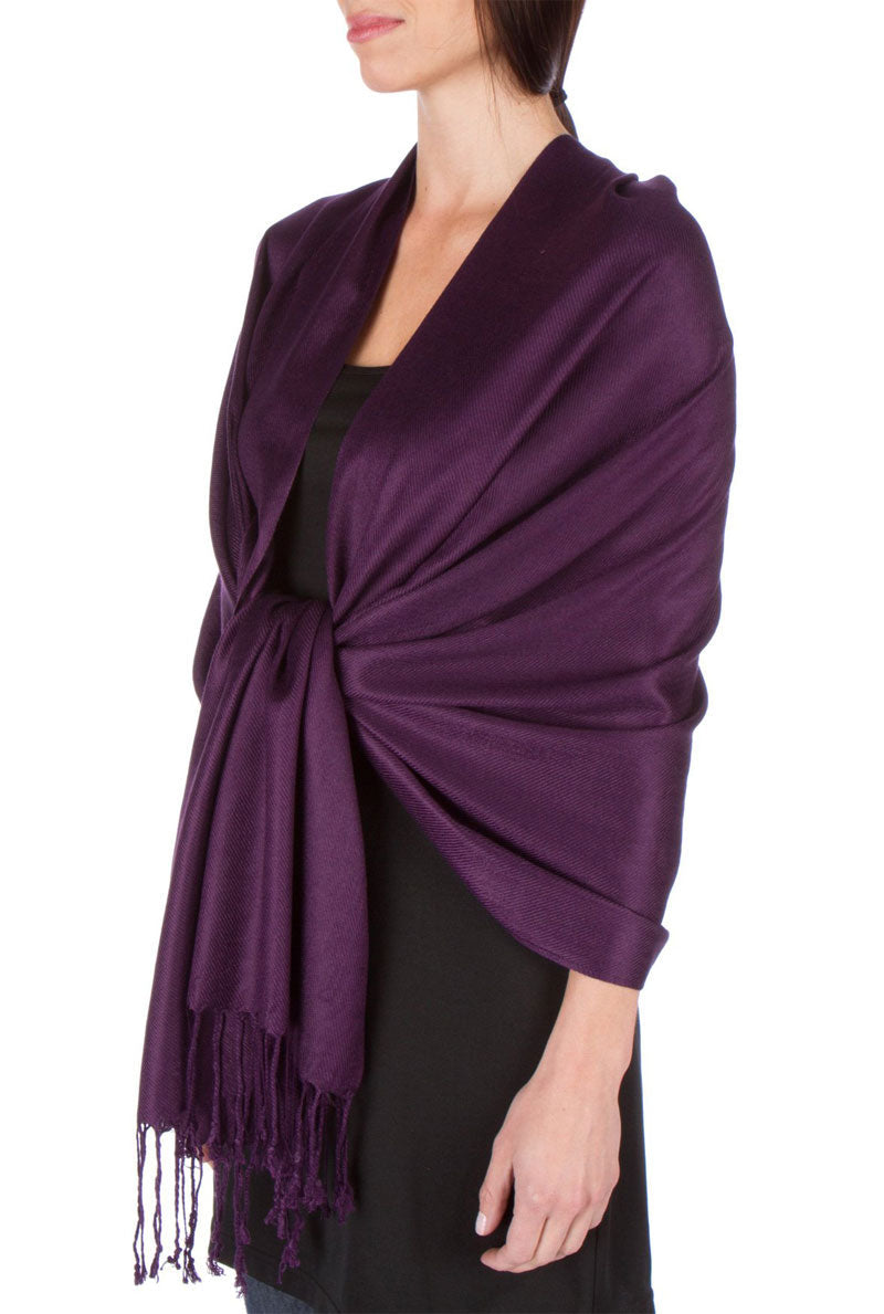 Large Soft Silky Pashmina Shawl
