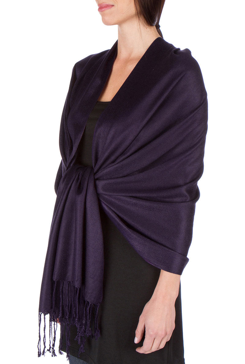 Large Soft Silky Pashmina Shawl