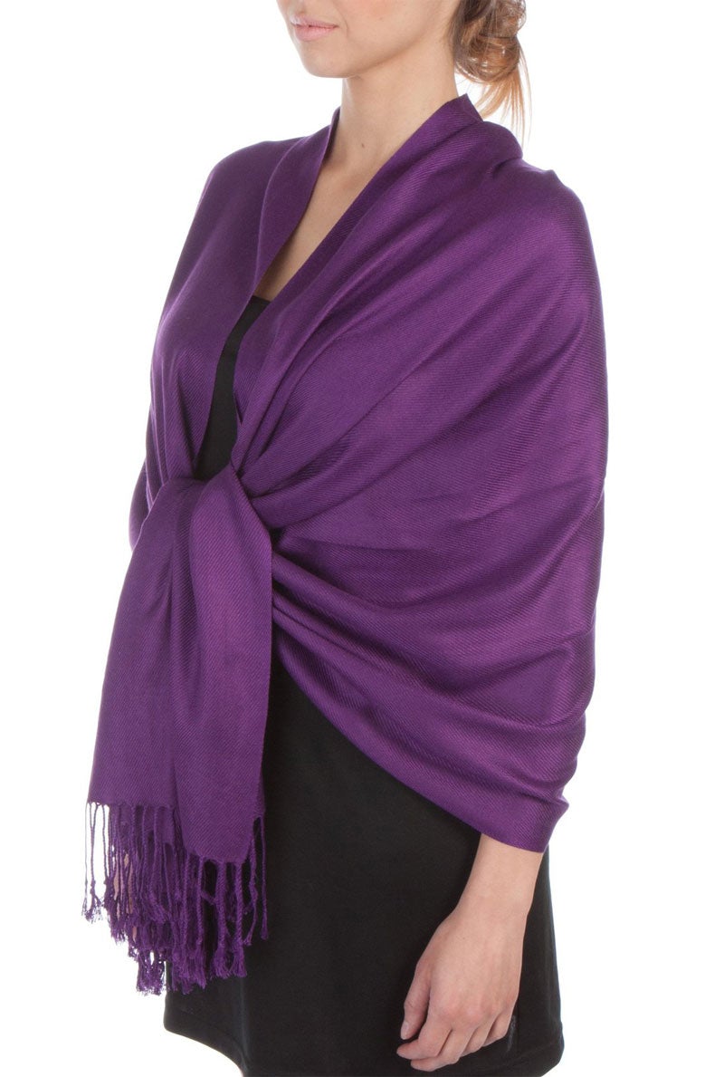 Large Soft Silky Pashmina Shawl