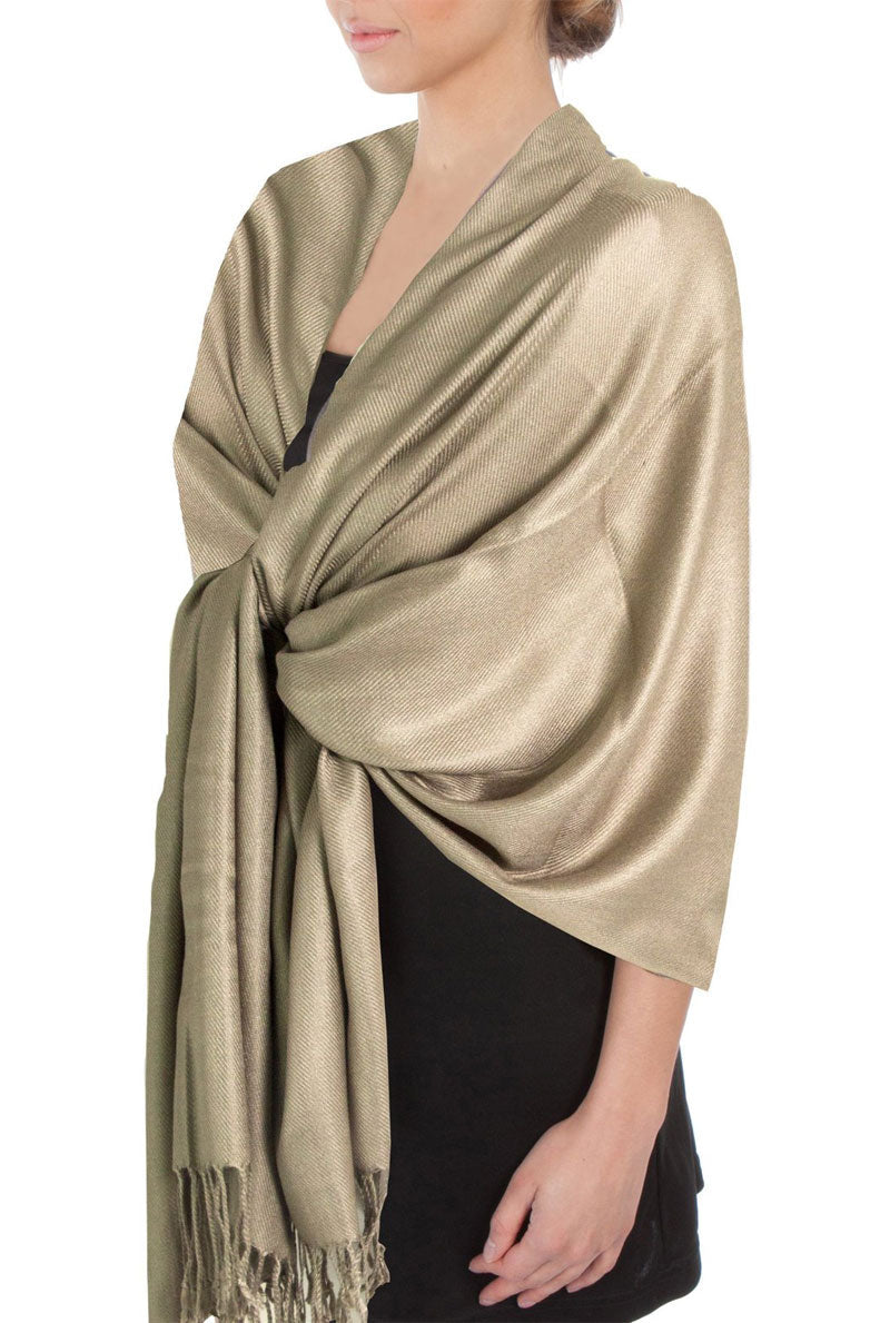 Large Soft Silky Pashmina Shawl