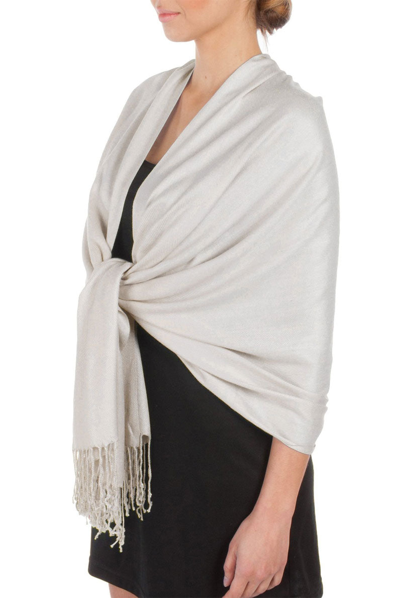 Large Soft Silky Pashmina Shawl