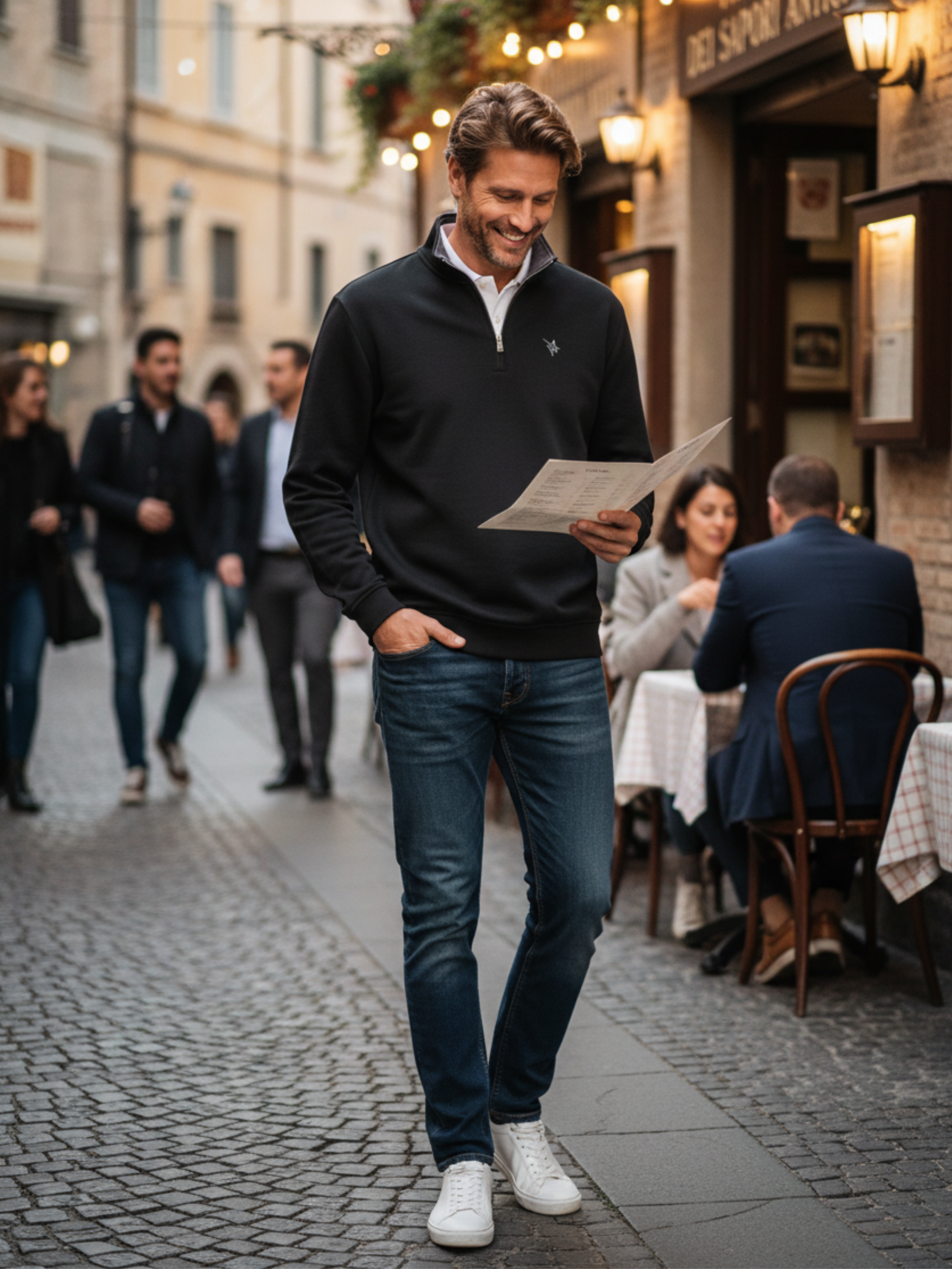 Turnberry Quarter Zip Smooth Knit