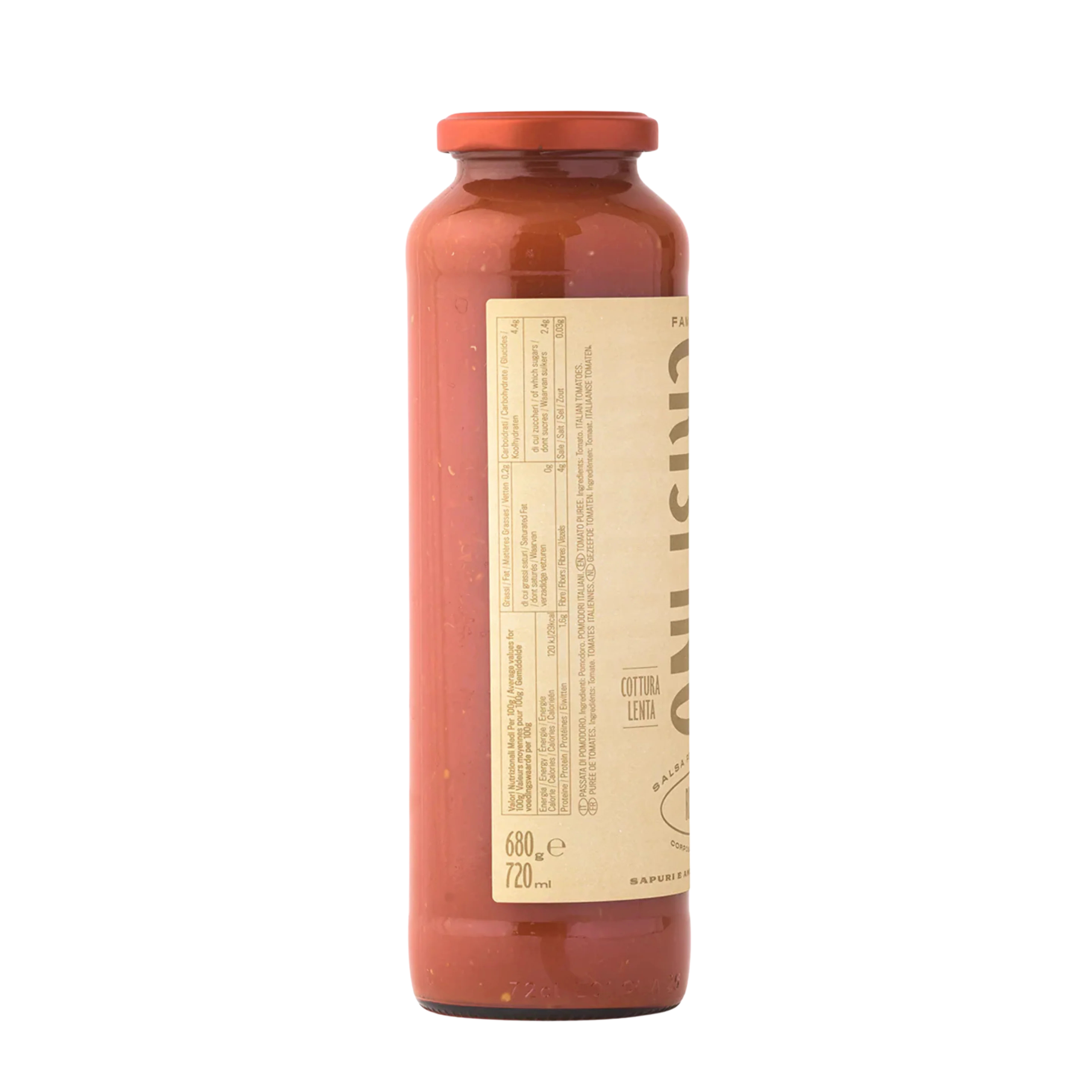 Famiglia Crispino Rustic Pasta Sauce Starter — Slow-Cook Italian Base