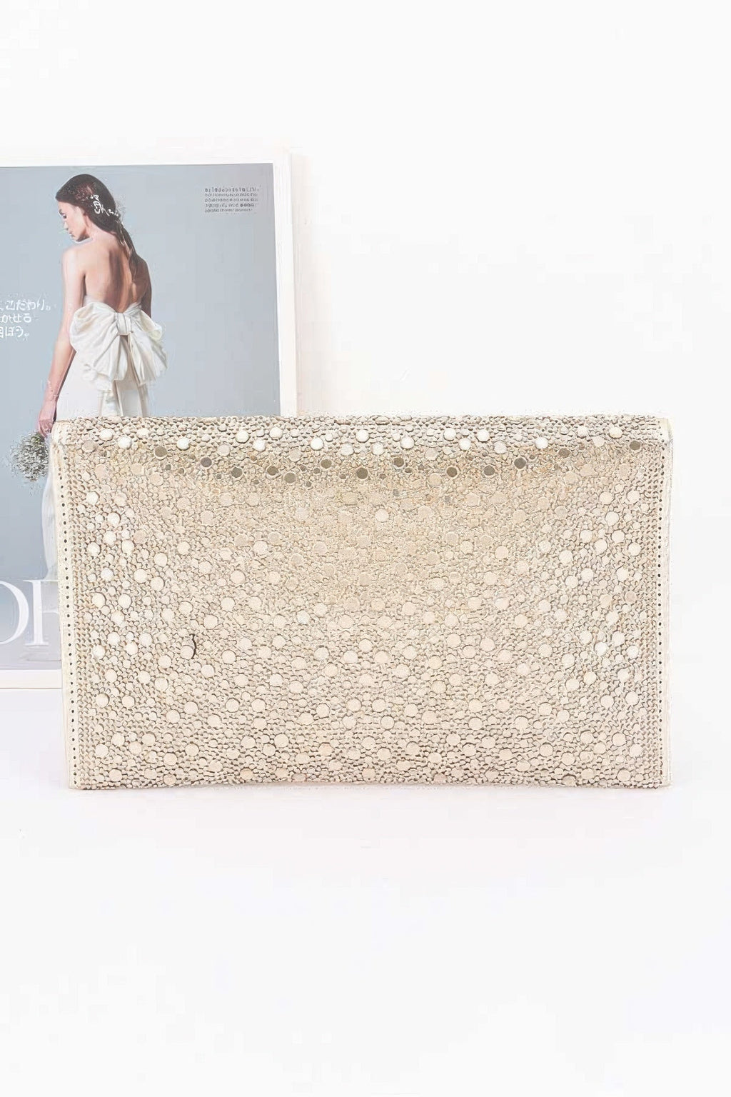 BYMANYC Women's Rhinestone Envelope Clutch