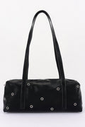 BYMANYC Women's Rectangular Eyelet-Studded Vegan Leather Shoulder Bag