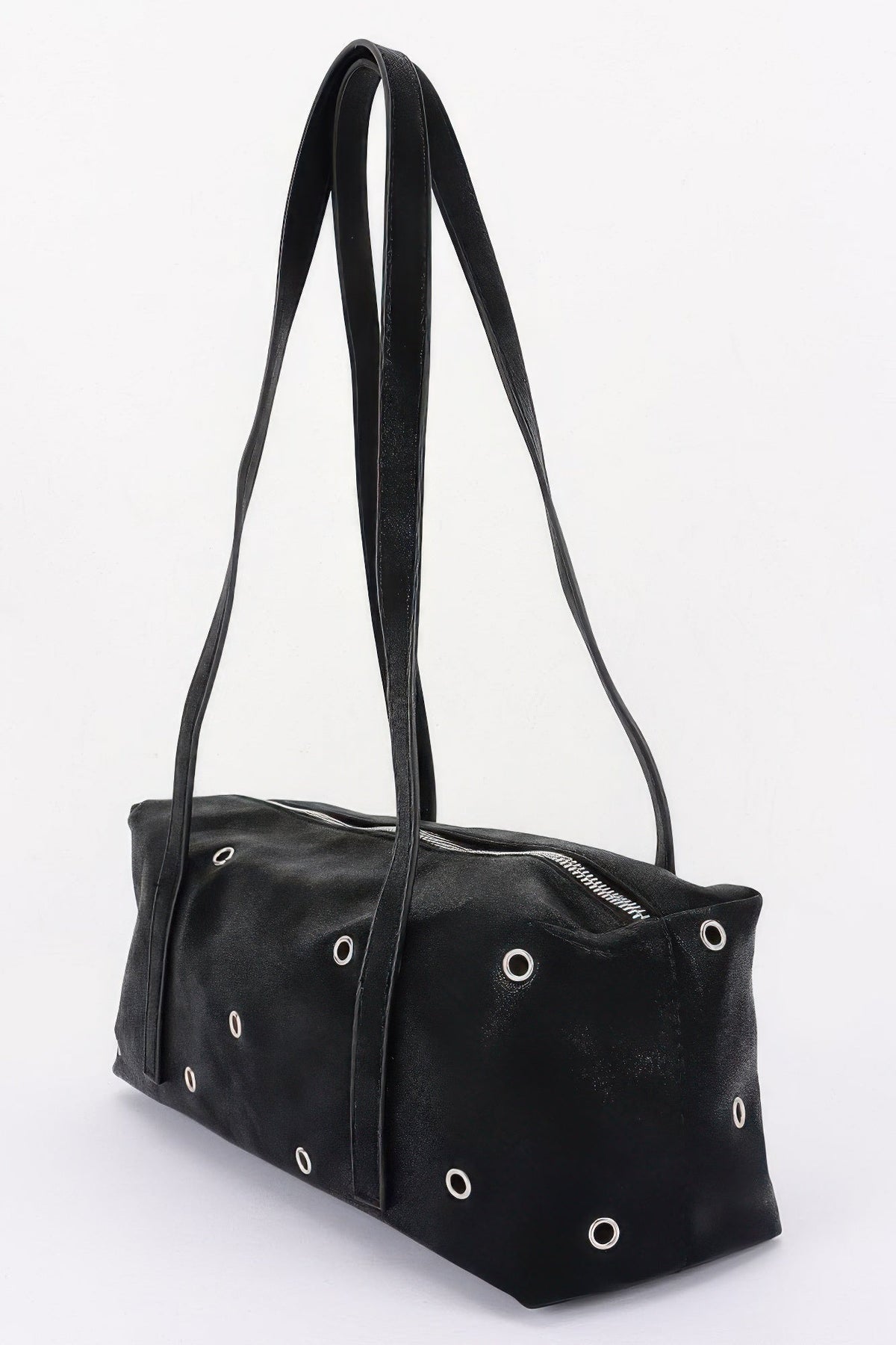 BYMANYC Women's Rectangular Eyelet-Studded Vegan Leather Shoulder Bag
