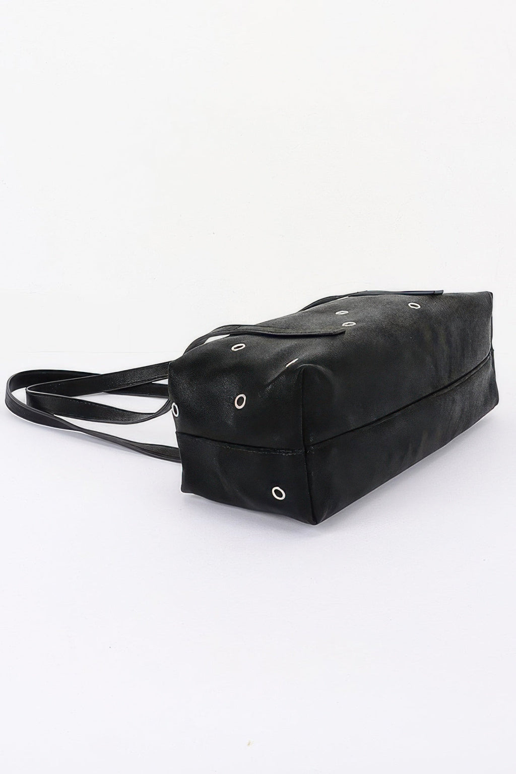 BYMANYC Women's Rectangular Eyelet-Studded Vegan Leather Shoulder Bag