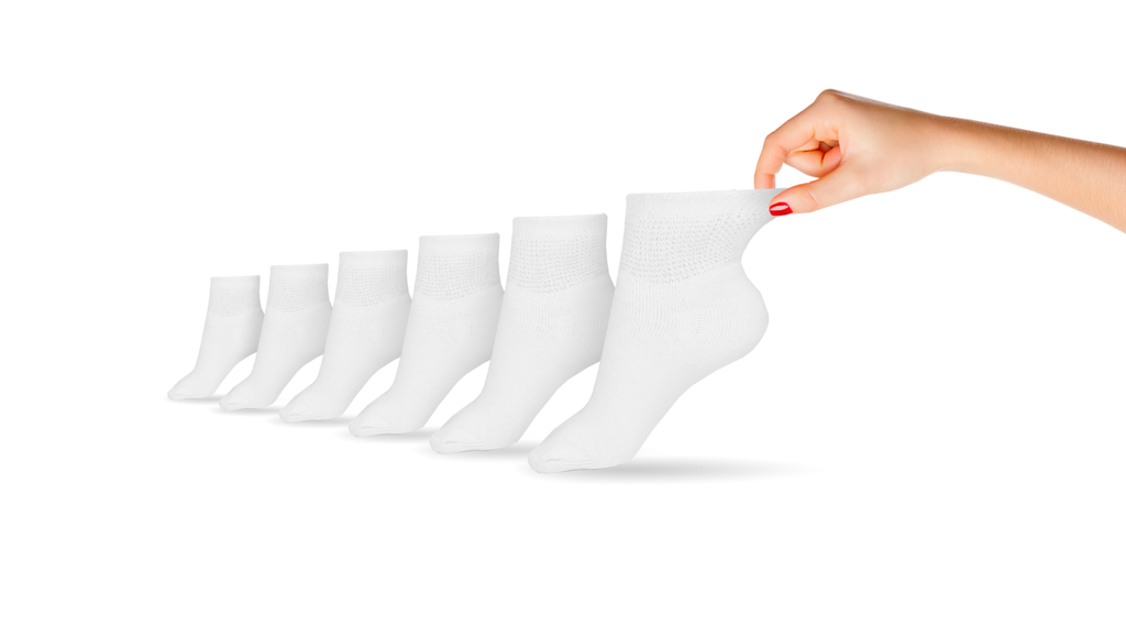 Women's Cotton Comfy Compression Ankle Socks (6 Pair)