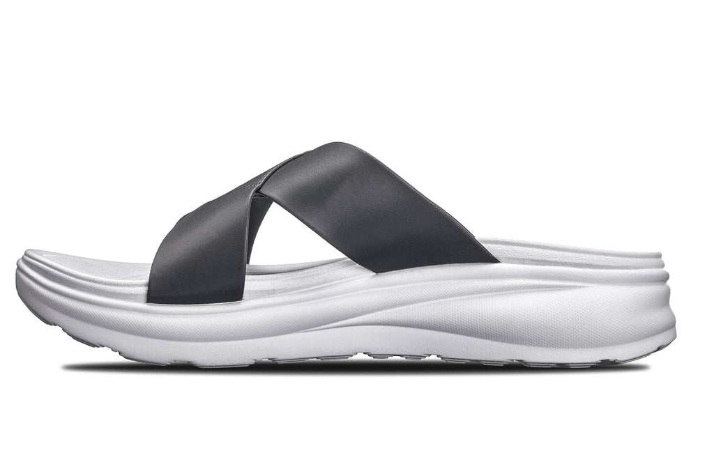 CALTO - X1654 - 2 Inches Taller (White/Matte Steel Grey)