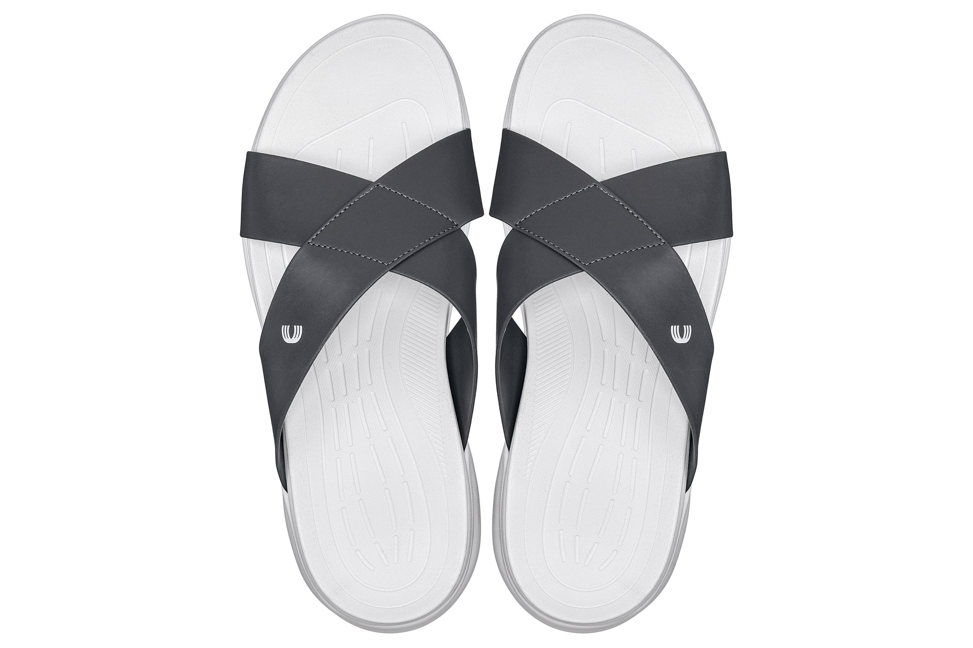 CALTO - X1654 - 2 Inches Taller (White/Matte Steel Grey)