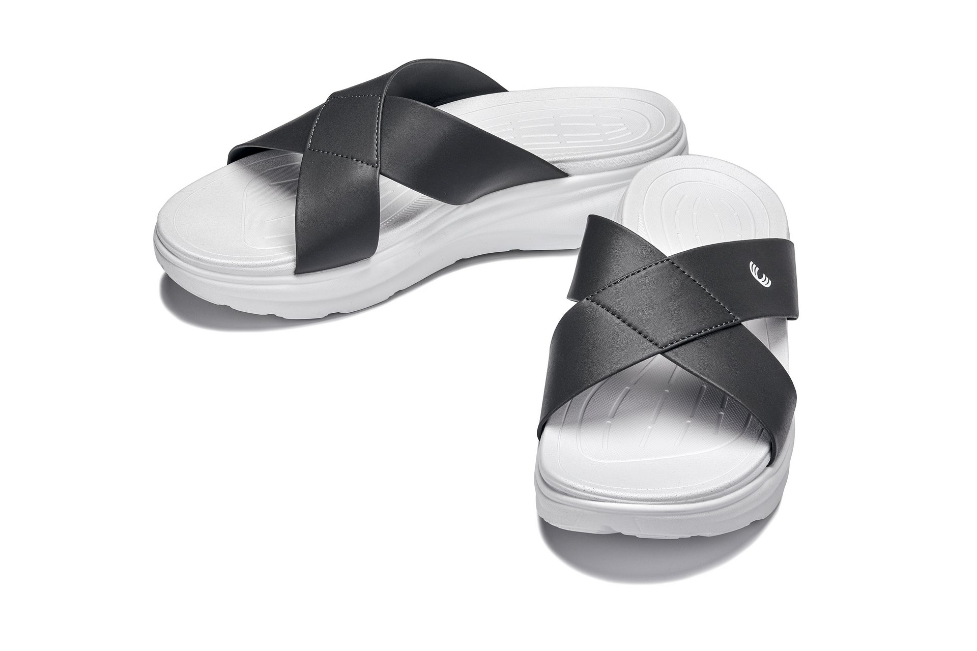 CALTO - X1654 - 2 Inches Taller (White/Matte Steel Grey)