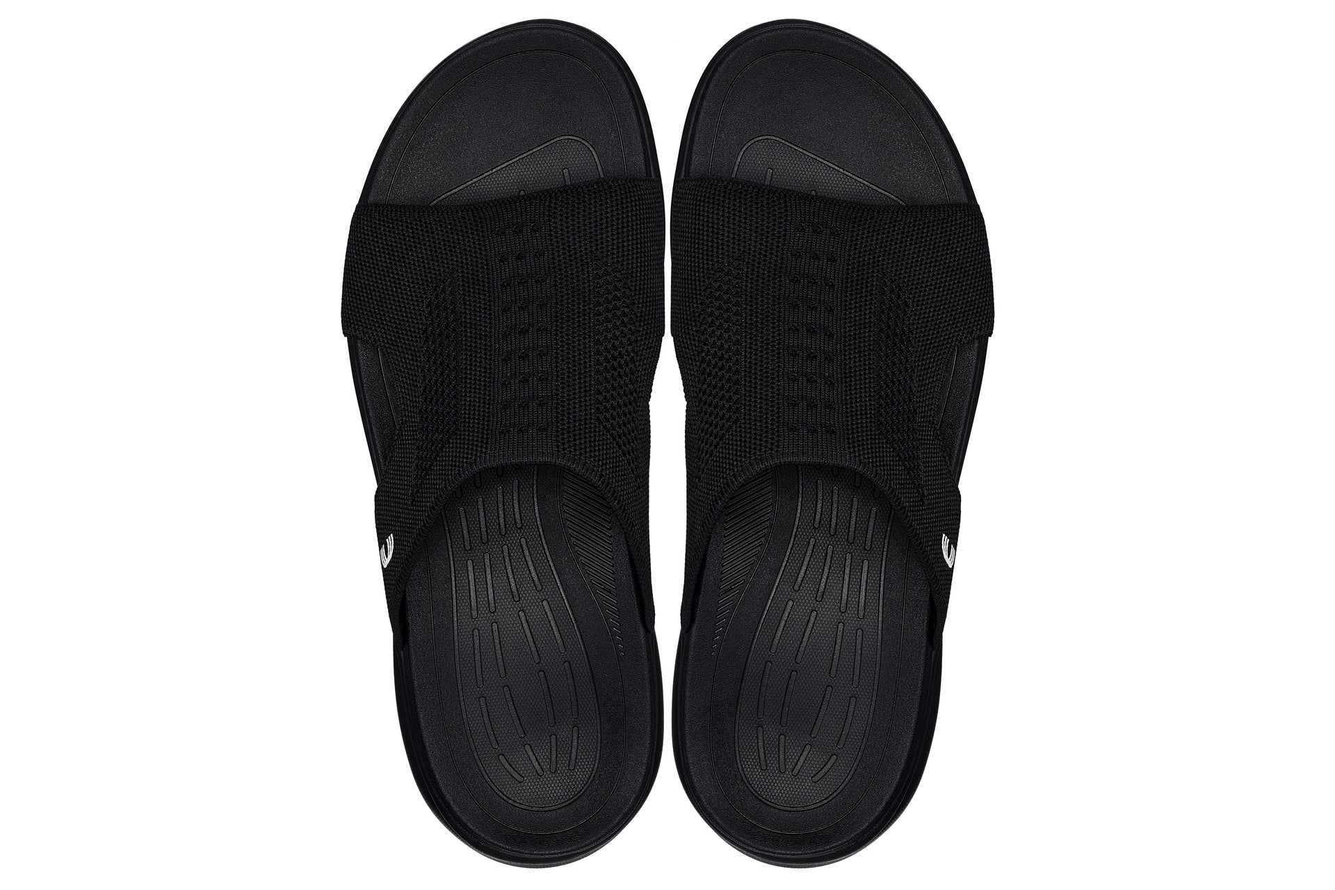 CALTO - X1657 - 2 Inches Taller (Black/Knitted Black)