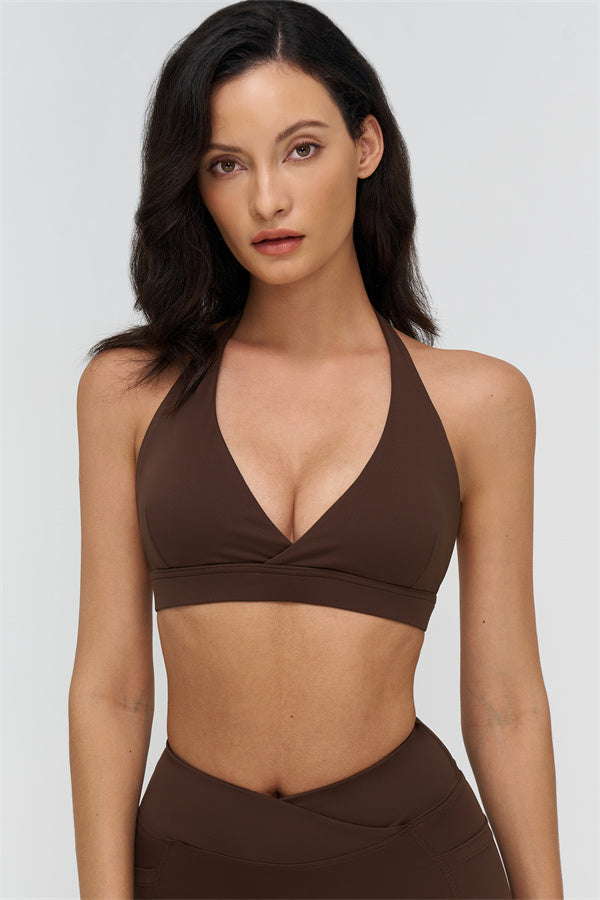 Sports Bra and Shorts 2-Piece Set – Seamless Sculpting