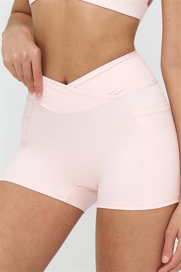 Sports Bra and Shorts 2-Piece Set – Seamless Sculpting