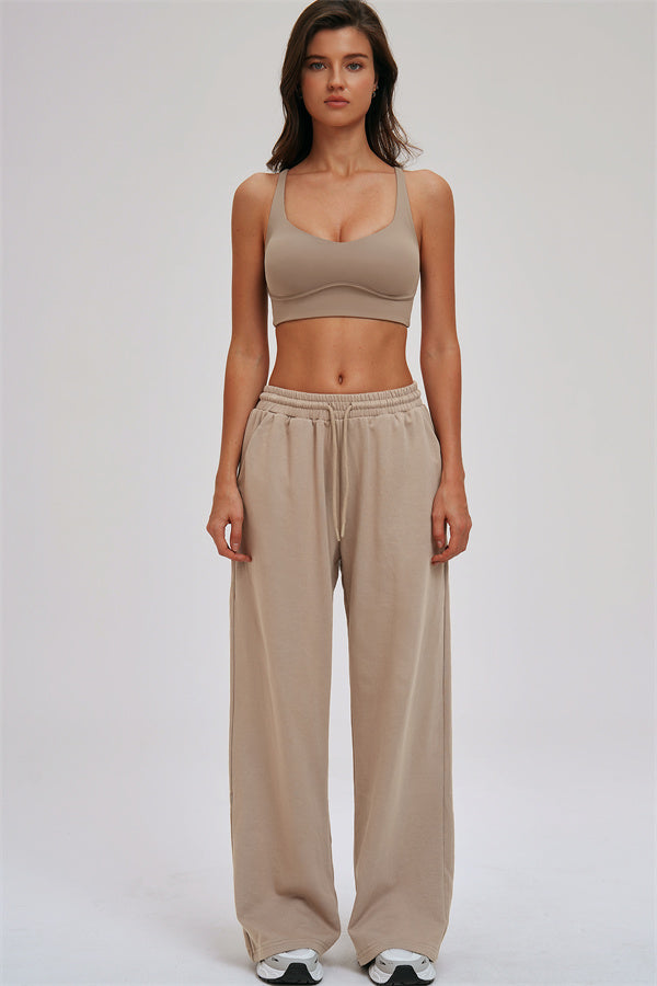 Kinetic Cross Back High Support Sports Bra