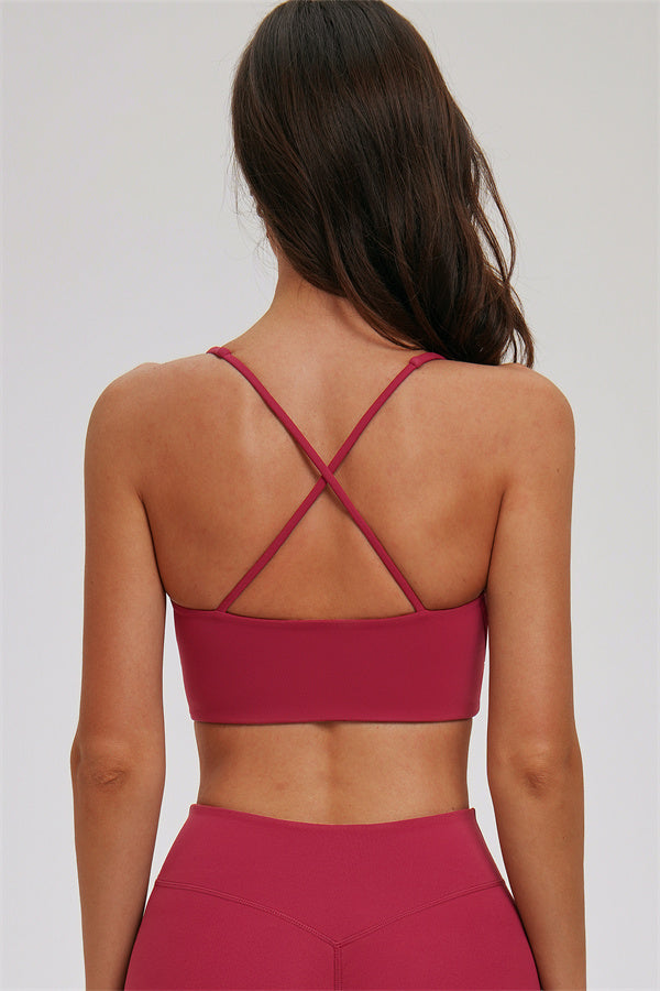 Kinetic Cross Back High Support Sports Bra