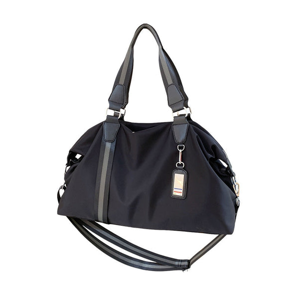 Travel Bag Men's Handbag Large-capacity Short Trip Business Lightweight Canvas Shoulder Hobo