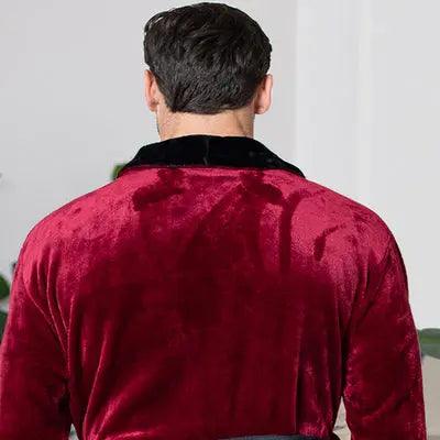 Cozy Men's Plush Robes – Built for Comfort, Designed to Last with available Personalization Add-on